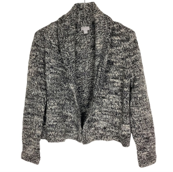 J. Jill Sweaters - J. Jill Italian Yarn Chunky Wool Alpaca Blend  Knit Open Cardigan Sweater XL
